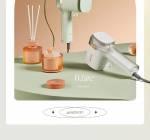 pretfy handheld-steam-iron-fabric-clothes-ironing-hanging-crease-removal-lightweight-steamer-for-hom