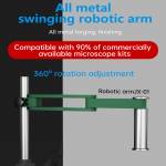 maant jx-01-360-rotating-universal-adjustable-microscope-articulating-arm-support-5