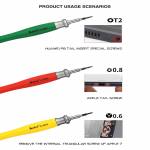 Kaisi K-363 Anti-Slip S2 Steel Precision Magnetic Screwdriver Set for Mobile Phone Repair