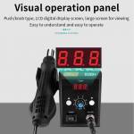 luxianzi 858d-700w-smart-sleep-lead-free-digital-display-hot-air-soldering-station-13
