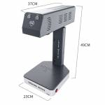 TBK 958ML Mini Portable Auto Focus Laser Marking Engraving Machine 6W Without Mold