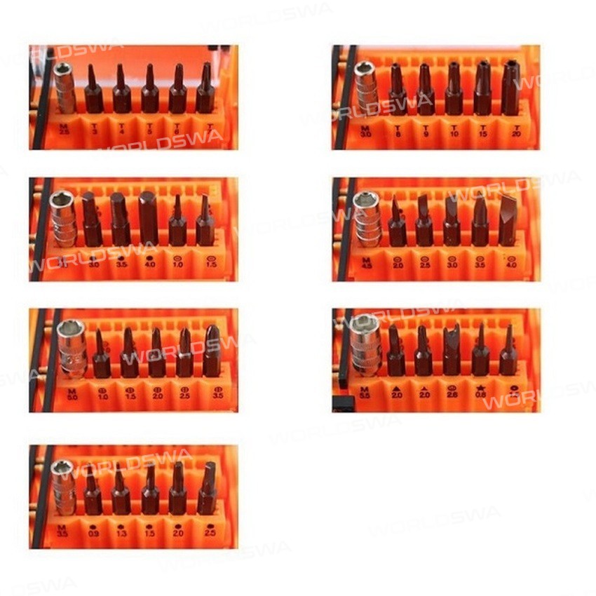 JAKEMY JM-8116 (45 in 1) Precision Screwdriver Set For Laptop & Phone