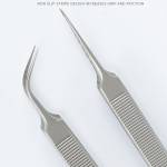 Mechanic ASK-14 Precision Lengthening Anti-Slip Straight Tweezer