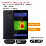 Hti HT-102 High-Resolution Type-C Mobile Phone Portable Infrared Thermal Imager