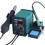 yihua 878d-2-in-1-anti-static-constant-temperature-digital-display-hot-air-soldering-iron-station-2