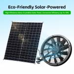 solar powered-fan-for-camping-outdoor-20w-solar-panel-fan-kit-06