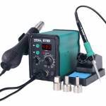 yihua 878d-2-in-1-anti-static-constant-temperature-digital-display-hot-air-soldering-iron-station-1