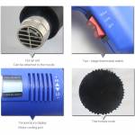 BST-8016 1600W Handheld Portable LCD Electronic Cordless Mini Hot Air Gun for SMT SMD Soldering