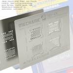 Mechanic 3D Multi-Function Hard Disk EMMC NAND PCIE BGA Reballing Stencil Plant Tin Steel Net for Al