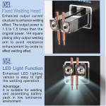 Sunkko 737G Double Pulse Dual Digital Display Lithium Battery Spot Welding Machine