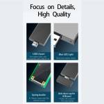 Maiwo K1642S Portable Aluminum Alloy 5Gbps USB 3.0 to mSATA SSD External Case