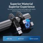 Orico C2CW 90-degree Angle Type-C to Type-C Laptop PD 100W Fast Charge & Data Cable