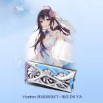 Yeston RX6800XT YA 16G / 256bit / GDDR6 Memory Gaming Graphics Card with Dual Light Effect Mode DP+H