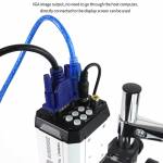 Sunshine MS8E-02 200W 21-135 Times HD Digital Electron Microscope for Phone PCB Motherboard Repair