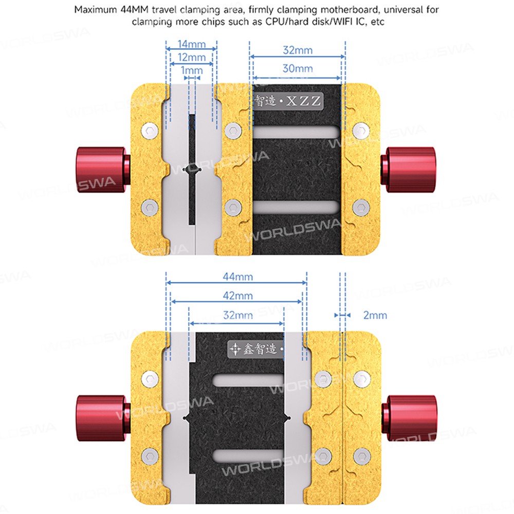 xzz s1-mini-360-rotary-fixed-multifunction-fixture-for-mobile-phone-motherboard-repair-9