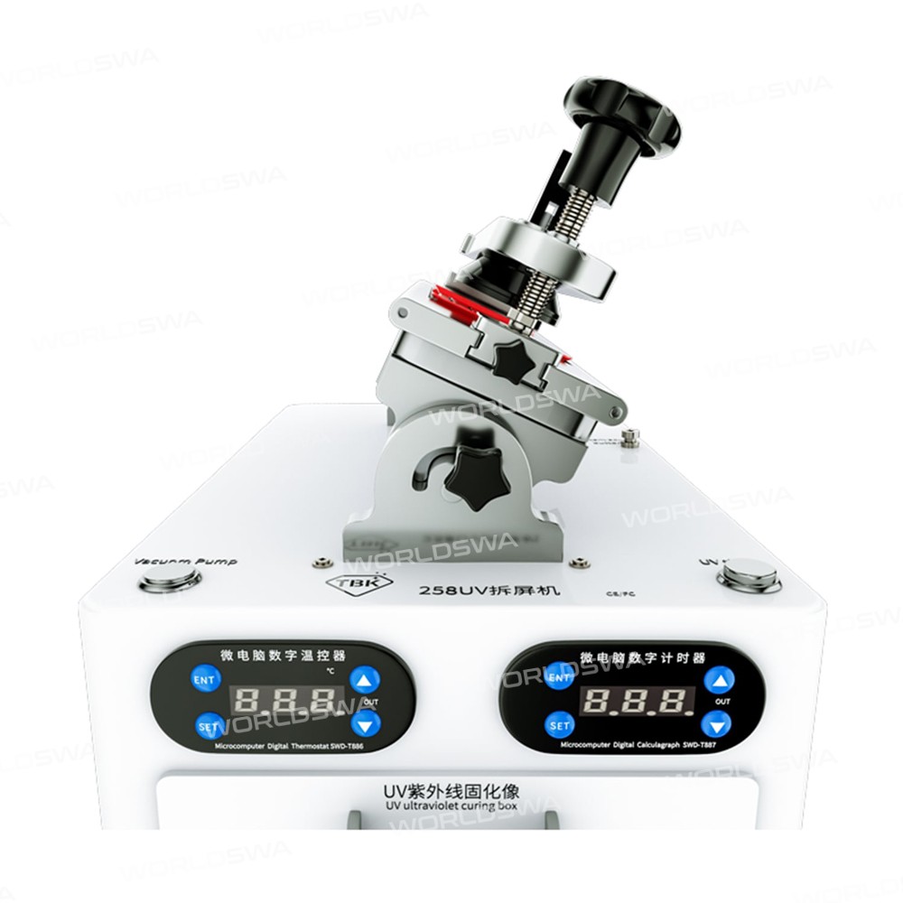 TBK-258 LCD Screen Housing Frame Separator Machine OCA Degumming UV Curing for iPhone Samsung LCD sc