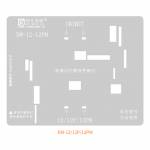 Amaoe DM Series Screen IC Polishing Protection BGA Reballing Stencil for iPhone 11 to 13 Pro Max