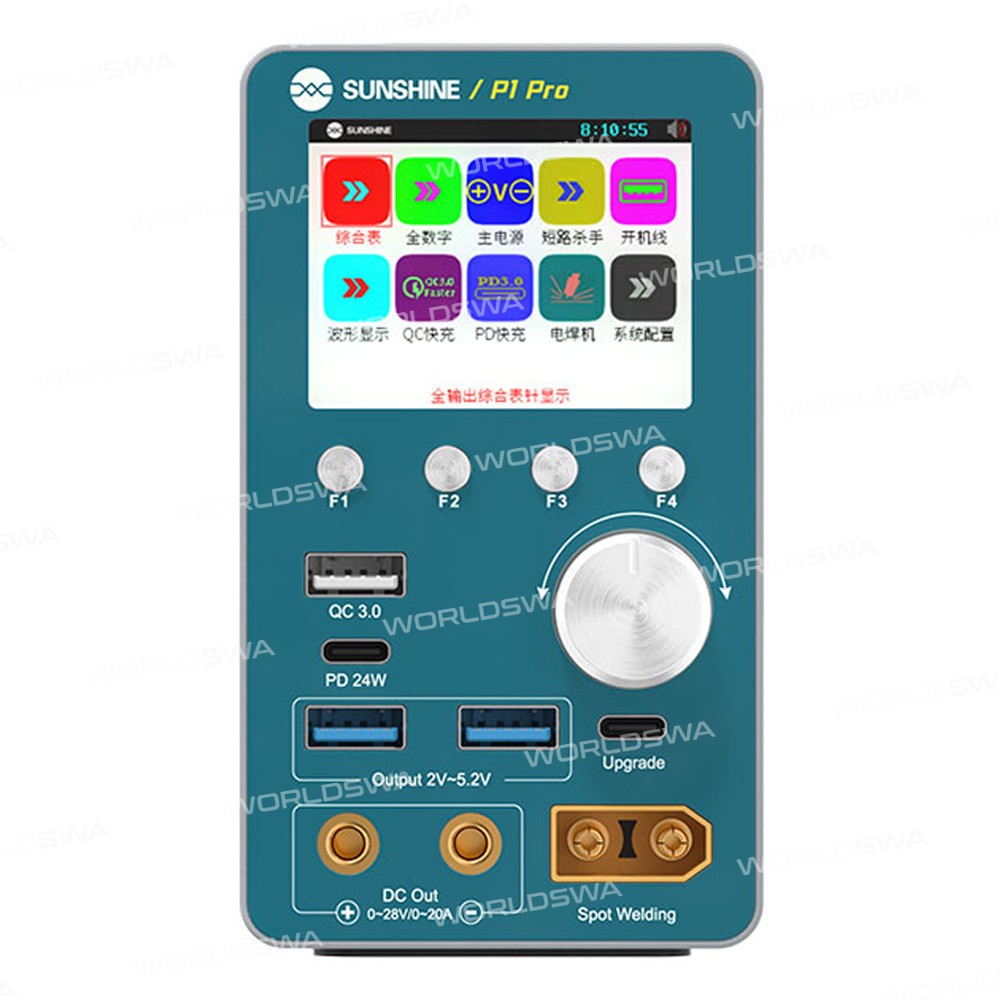 sunshine p1-pro-intelligent-regulated-power-supply-with-waveform-display-short-circuit-repair-3