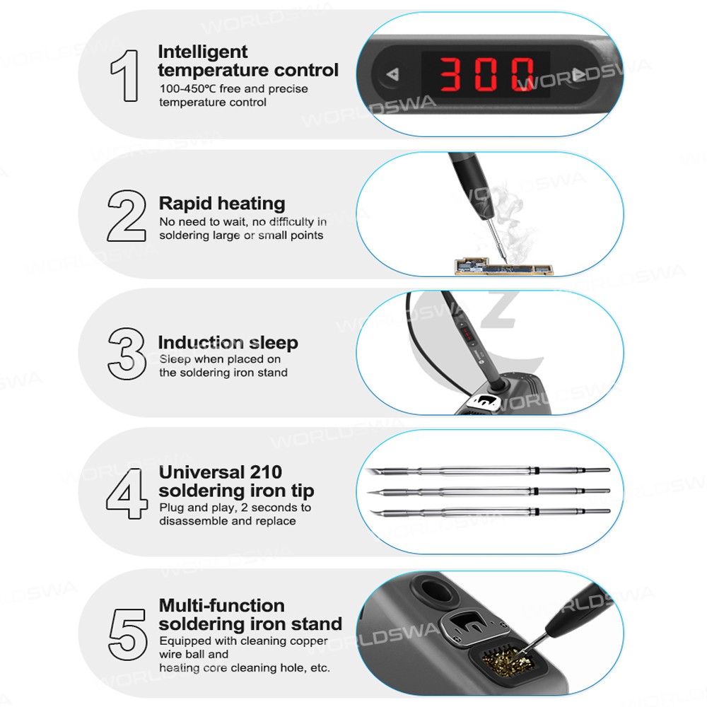 sunshine s210-pro-110w-portable-led-smart-universal-c210-series-electric-soldering-iron-6