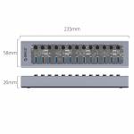 Orico AT2U3 Series 5Gbps USB-A 3.0 Multiport Splitter Extender HUB with Individual Switches