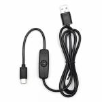 5v 3a-type-c-interface-power-data-cable-with-switch-button-for-raspberry-pi-4b-4