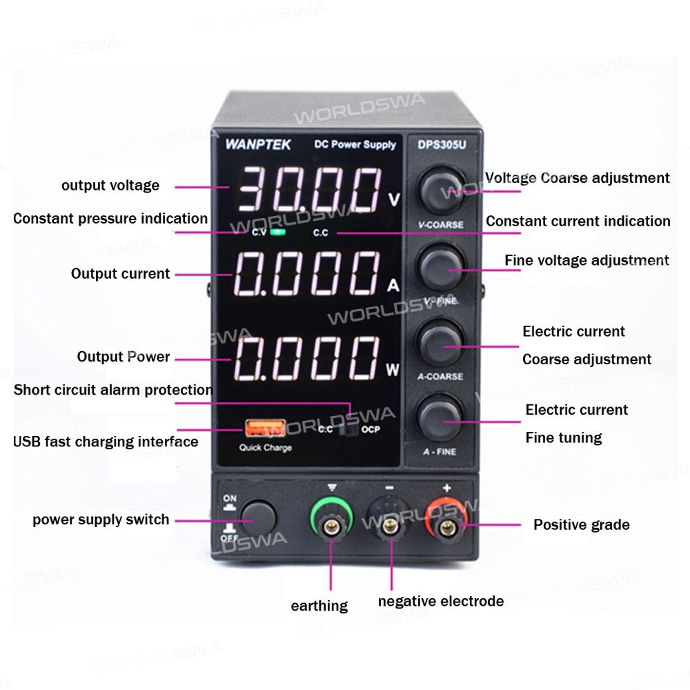 wanptek dps305u-30v-5a-4-digits-display-led-high-precision-adjustable-switching-dc-power-supply-2