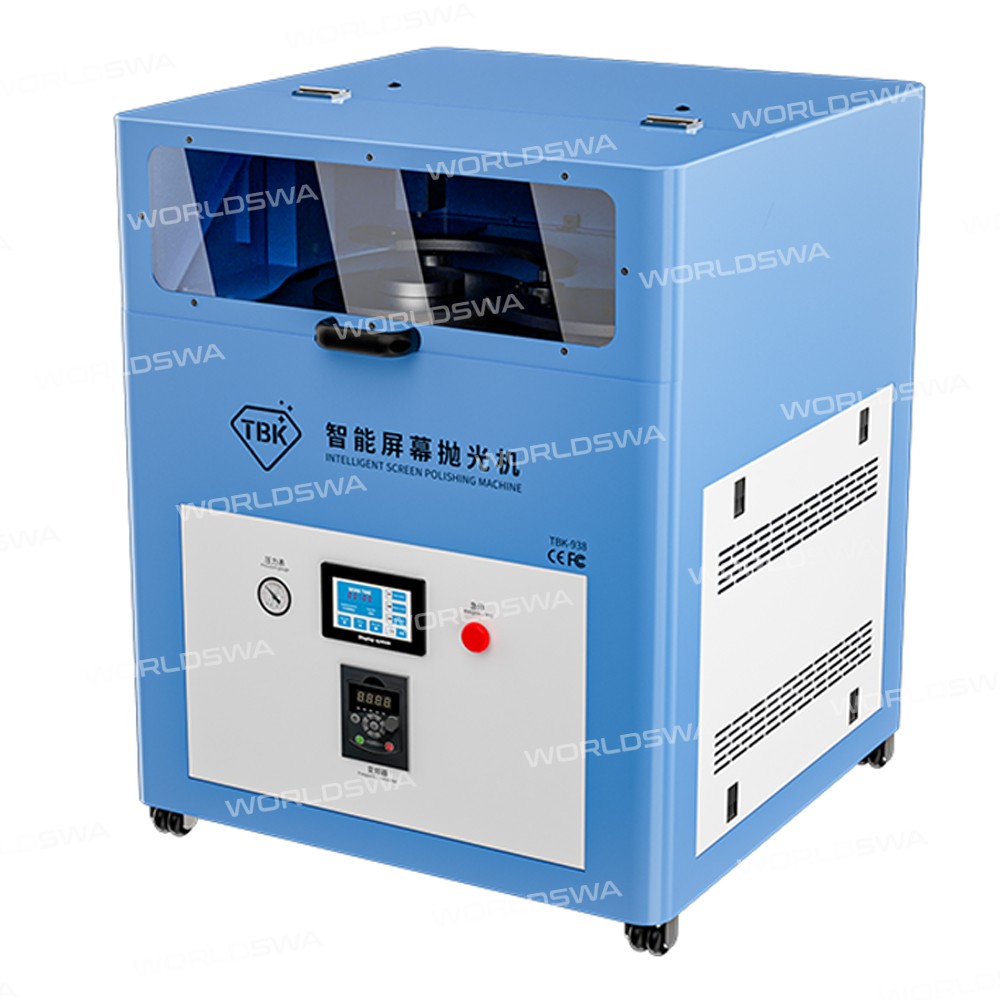 TBK 938 Multi-station Mobilephone Screen Water Mill Polishing Machine Built-in Silent Air Pump