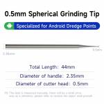 xinzhizao 235mm-diameter-spherical-straight-needle-laminate-grinding-heads-3
