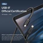 Orico U4C Series PD100W 40Gbps USB4.0 Type-C Fast Charge Cable Compatible with Thunderbolt 3