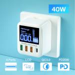 40w 4-port-portable-travel-led-display-usb-fast-charger-with-pd-fast-charging-1