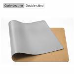 Orico Large Anti-slip Natural Cork Double-side Desk Mouse Pad for PC Laptop