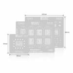amaoe pd-c-planting-tin-base-thermal-insulation-silicone-pad-set-for-mobile-phone-repair-7
