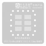 Amaoe 6-in-1 0.12mm Screen IC BGA Reballing Stencil for iPhone 12 Pro Max