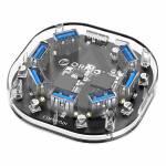 Orico H7U-U3 7 Ports High-Speed Transparent HUB USB3.0 Splitter