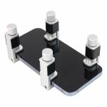 Relife RL-008A Adjustable LCD Display Screen Alloy Fastening Clamp Clip for iPhone/IPad/Tablet - 4Pc