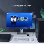 Orico HS2-A1 4K HD HDMI-compatible Bi-directional Audio Splitter for Computer/PS/TV Box