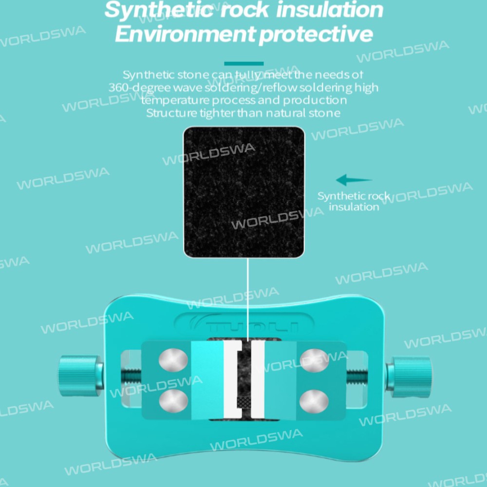 TuoLi TL-15A New Version Universal IC Glue Remove Fixture Double-Bearings Holder Motherboard Jig