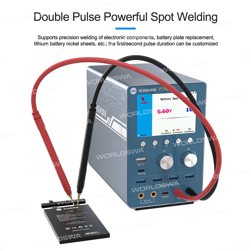 sunshine p1-pro-max-intelligent-regulated-power-supply-with-waveform-display-battery-spot-welding-8