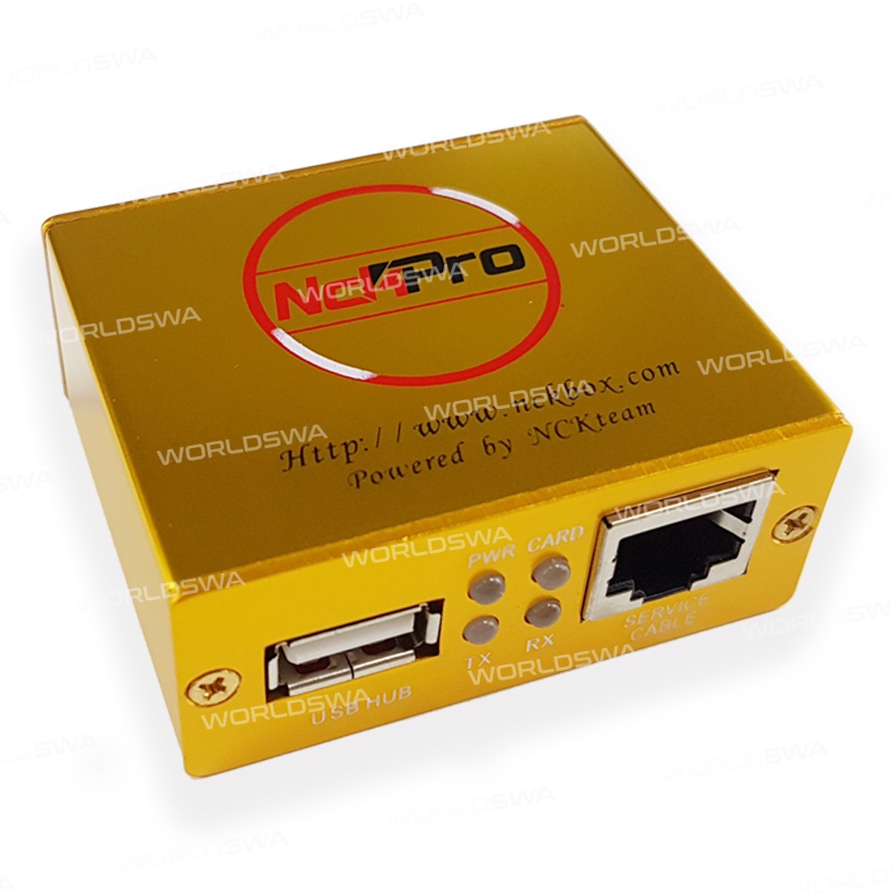 NCK Pro Box - FREE 1 Years Activation (NCK+UMT 2in1 box) Gold Color without Cables
