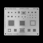 MiJing Reballing Stencil Plant Tin Steel Net for iPad 6 / iPad mini 4
