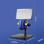 Mechanic MC10B-B5 0.75-4.5X All in One Industrial Grade Microscope with 11.6inch Display LED light a