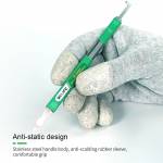 Relife RL-049A Anti Static Double-Headed Machine Rubber Lever Tin Scraper Mobile Phone Removing Glue