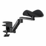 Punch-free Computer Mouse Pad Wrist Rotating ARM Stander Rotatable Bracket