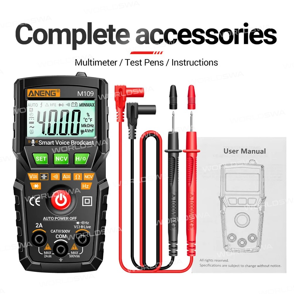aneng m109-4000-intelligent-anti-burning-count-digital-multimeter-with-voice-announcement-8