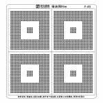 amaoe electronic-green-oil-isolation-bga-reballing-stencil-for-solder-mask-repair-automotive-chip-3