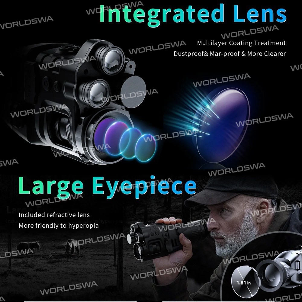 henbaker cy789-31-inch-hd-wifi-night-vision-monocular-camera-9