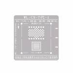 WL High-Quality NAND Baseband IC Chip BGA Reballing Stencil Plant Tin Steel Net for iPhone 7 7Plus