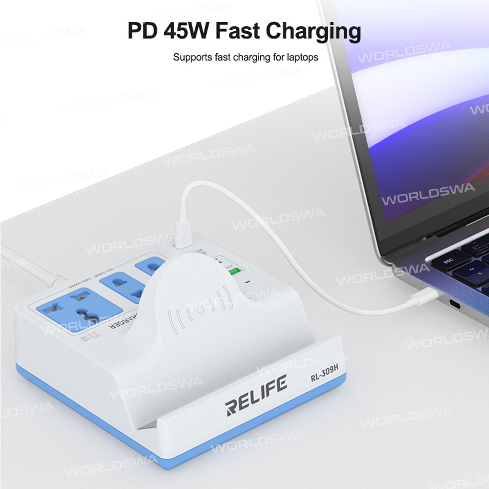relife rl-309h-72w-qcpd-integrated-fast-charger-smart-socket-with-15w-wireless-charging-10