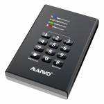 Maiwo K2568KPA 2.5-inch SATA III to USB 3.0 Max 2TB Password Locked Hard Drive Enclosure