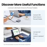 Ugreen CM521 Magnetic 5-in-1 USB 3.0 to TF / SD Card Type-C HUB for iMac All-in-one